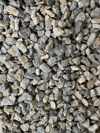 3/4" crushed limestone gravel
